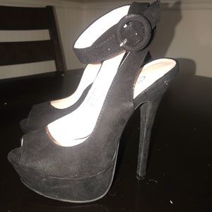 Black Cathy Jean Heels